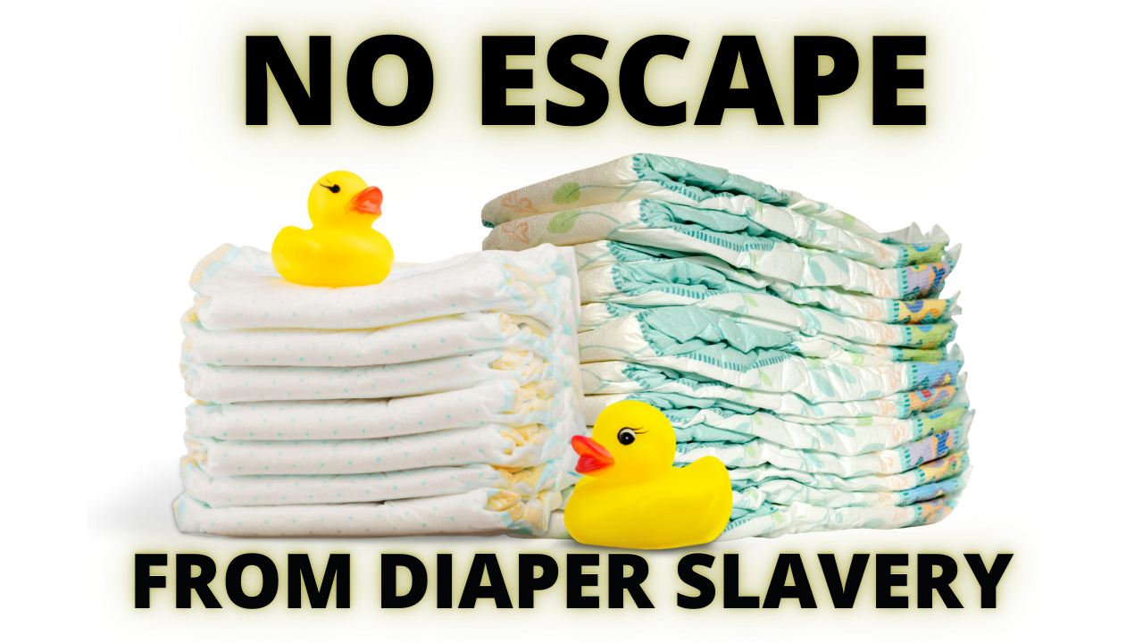 weak men become enslaved in diapers