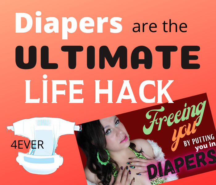 diapers are the ultimate life hack